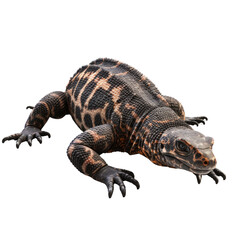 Gila Monster PNG Cutout, Generative AI