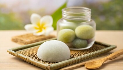 Japanese Mochi - Rice Cake or Mochigome Confectionary - Traditional Sweets from Japan - Presented in a Delightful and Tasteful Way