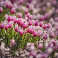 Spring flower background