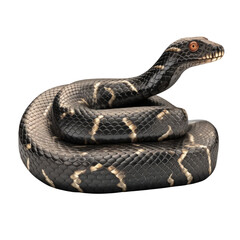 Obraz premium King Cobra PNG Cutout, Generative AI