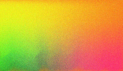 Abstract colorful gradient background with grainy noise template design