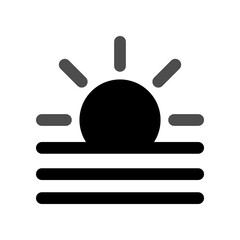 Sunshine, Sunrise icon PNG