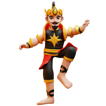 Gatot Kaca Dance Character