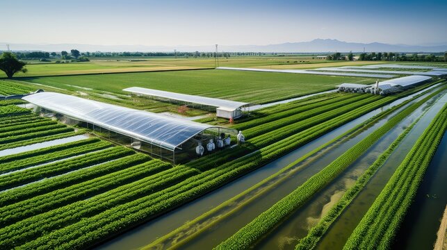 water irrigation farm
