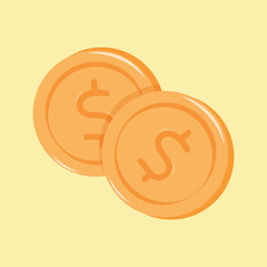 currency, gold, coin, illustration, vector, finance, money, wealth, cash, isolated, circle, symbol, award, clip art, round, business, template, icon, badge, bank, dollar, gambling, game, investment, n