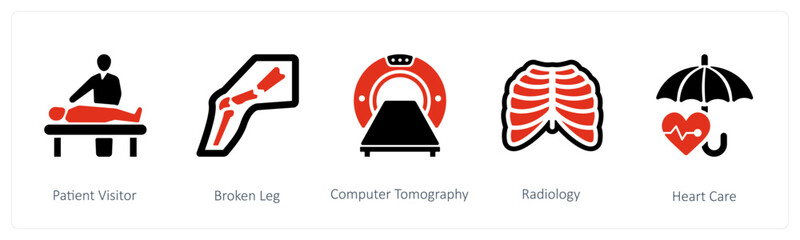 Patient Visitor, Broken Leg