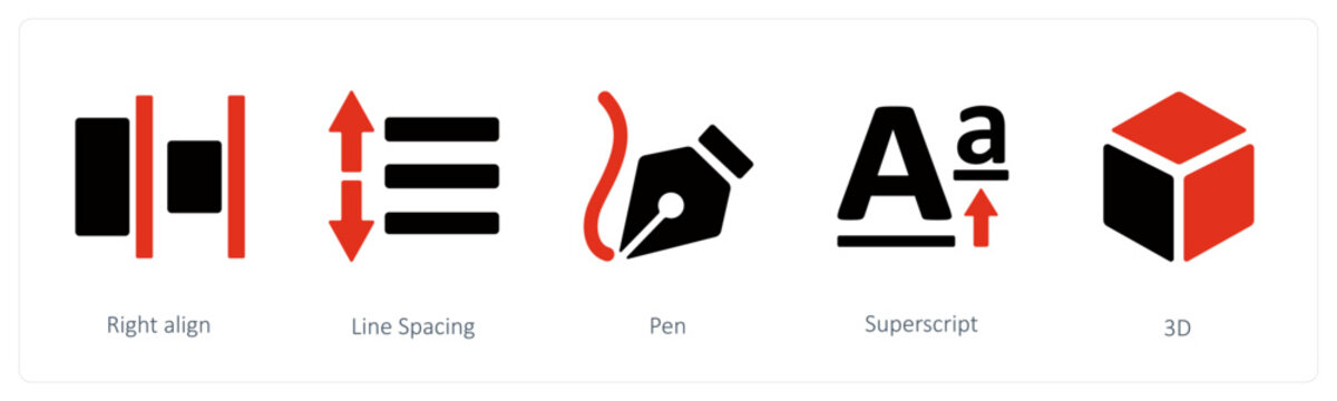 Right align, Line Spacing