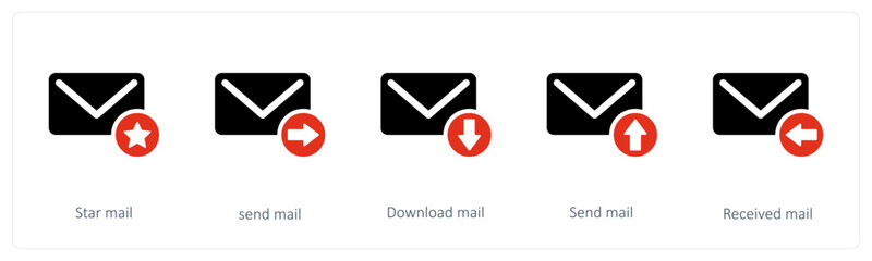 Star mail, send mail, Download mail