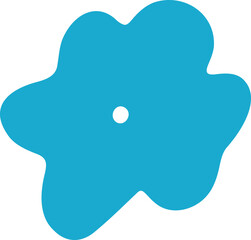 Flower hand drawing design element. Decorative flower illustration.