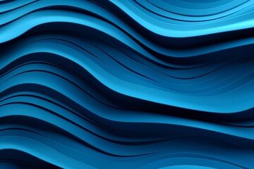 Fototapeta premium abstract blue wave background