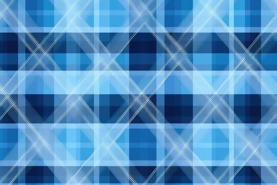 Blue Argyle Diamond Pattern