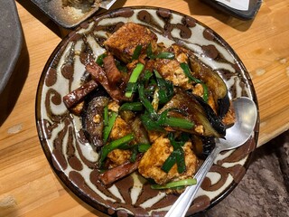 茄子のみそ炒め