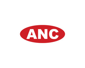 ANC Logo design vector template