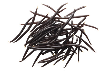 Vanilla Beans Isolated On Transparent Background