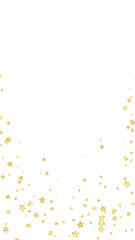 Magic stars vector overlay.  Gold stars scattered