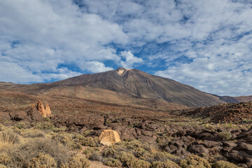 Landscape of Teide National Park , Tenerife