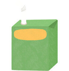 juice box clipart. illustration on transparent background