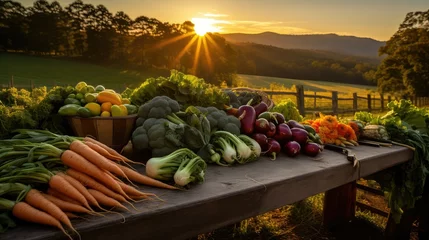 Foto op Canvas fresh farm to table © PikePicture