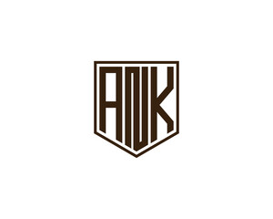 ANK Logo design vector template