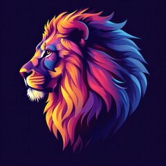 Logo illustration of a "Lion"