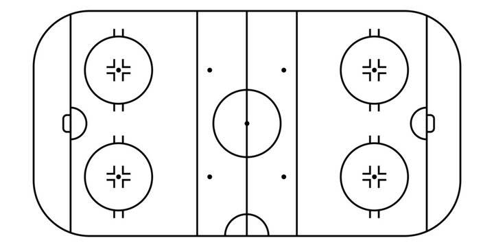 Hockey rink field, team sport