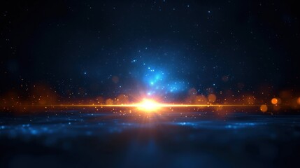 Fototapeta premium Light Explosion. Light transition, effects sunlight, lens flare, light leaks. Optical flare. Shining explosion effect. Lights for logo optical lens star flares shiny illustration.