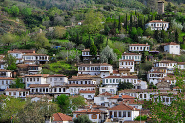 view of the villag of sirince, izmir
