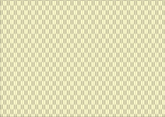 Fototapeta premium 日本の伝統紋様 矢絣のシームレスパターン 黄