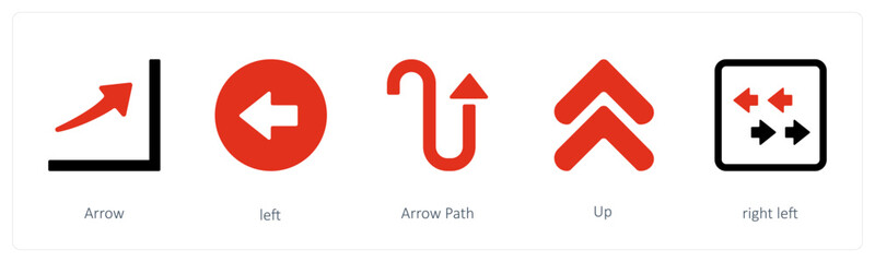 Arrow, left, Arrow Path