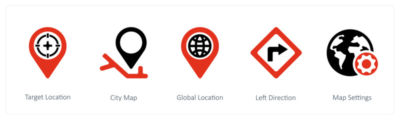 Map Information, Location