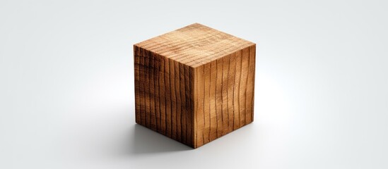 wooden box blocks dark background
