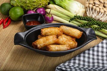 Vietnamese cuisine fried spring roll