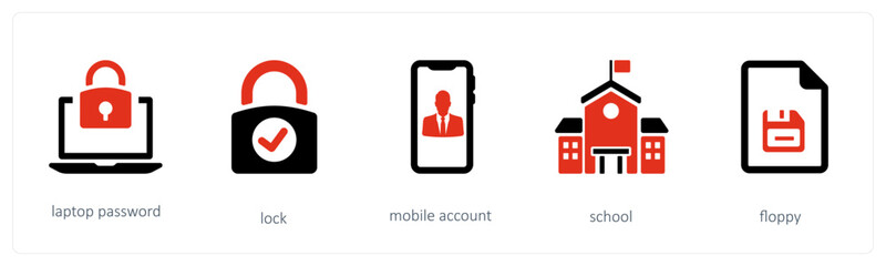 laptop password, lock, safety