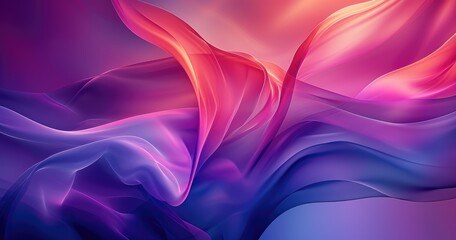 glowing waves of elegance. abstract background