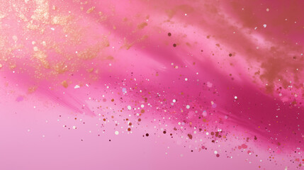 Abstrakcyjne jasne tło - różowa ściana, obraz olej na płótnie. Nowoczesna sztuka 