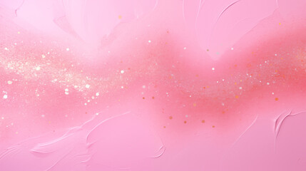Fototapeta na wymiar Abstrakcyjne jasne tło - różowa ściana, obraz olej na płótnie. Nowoczesna sztuka 
