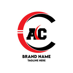 AC Logo Design And Monogram logo
