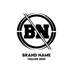 BN Logo Design And Monogram logo
