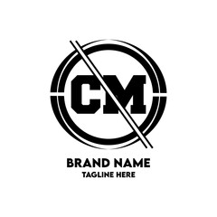 CM Logo Design And Monogram logo