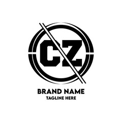 CZ Logo Design And Monogram logo