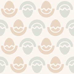Easter seamless pattern