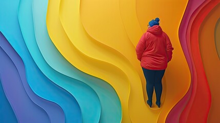 Greeting Card and Banner Design for World Obesity Day Background - Powered by Adobe