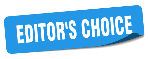 editor's choice sticker. editor's choice label