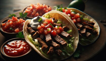 steak tacos