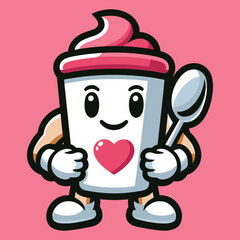 High quality cute character illustration 