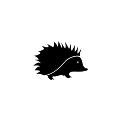 Hedgehog  icon isolated on white background  