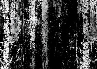 Weathered Whisper, Black & White Texture in Distress, A Symphony of Black & White Cracks