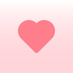 heart illustrations, Love symbol icon set, love symbol vector.
