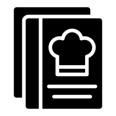 recipe book glyph