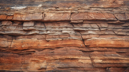 Rock layers sedimentary rock